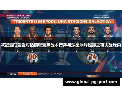 欧冠豪门强强对话前瞻聚焦战术博弈与球星巅峰碰撞之夜决战绿茵 欧冠豪门强强对话前瞻聚焦战术博弈与球星巅峰碰撞之夜决战绿茵